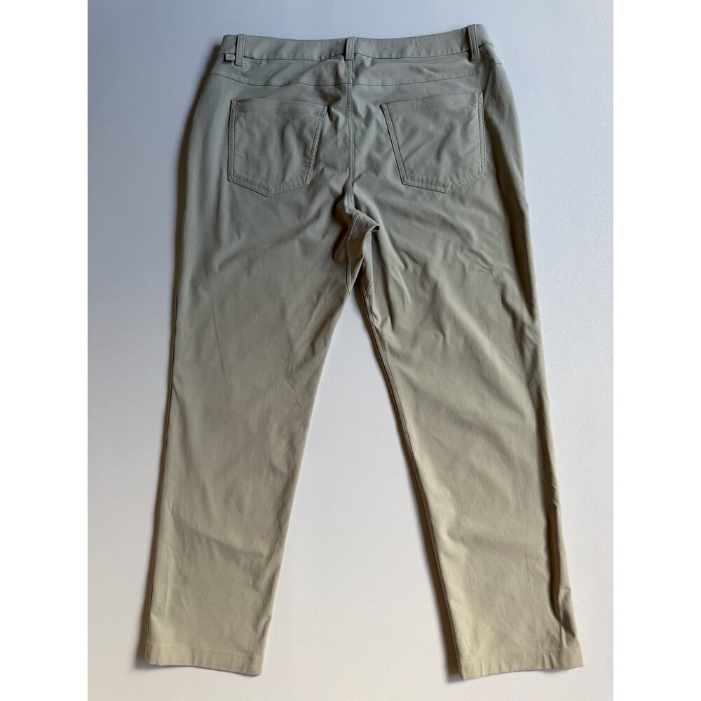 Lululemon Men's Raw Linen ABC Classic-Fit 5 Pocket Pants Size 35X29 - Picture 7 of 15